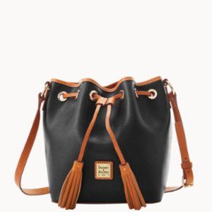 Dooney and Bourke Saffiano Serena Crossbody Bucket Bag NWT